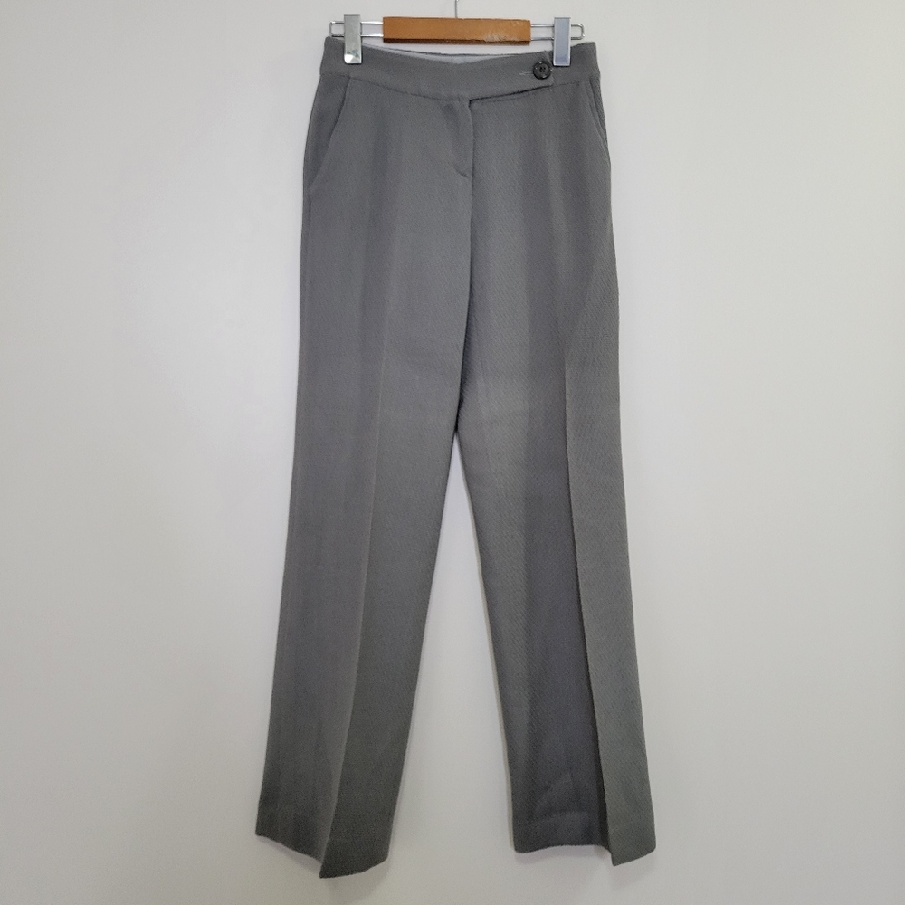 Emporio Armani vintage pleated grey trousers